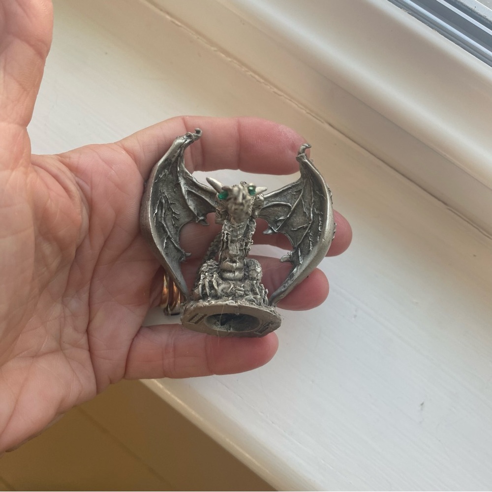 Pewter dragon - Picture 8 of 12